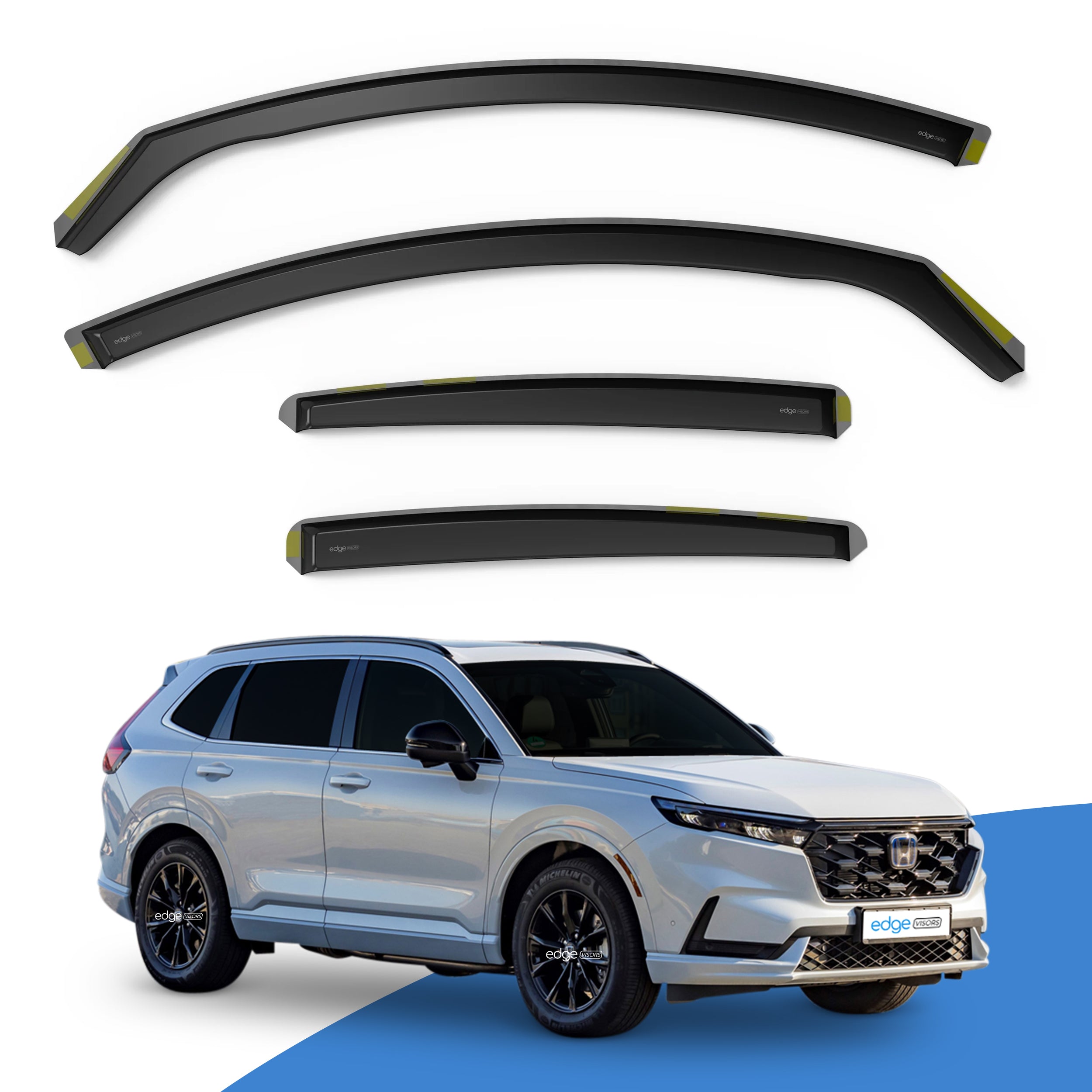 Ispeed Wind Deflectors For Honda Jazz Mk3 2013-2025 Door