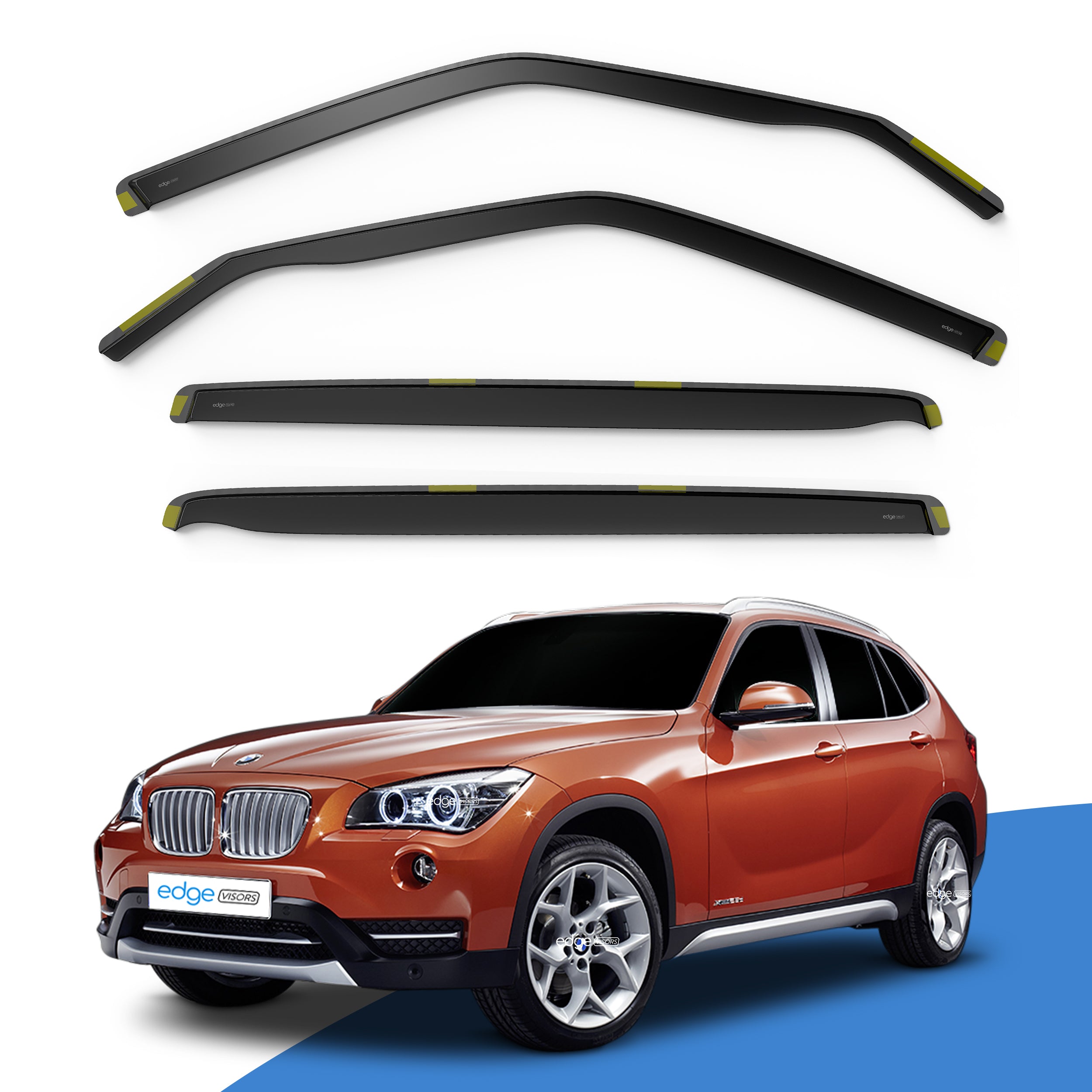 BMW X1 E84 2009-2014 5 Door SUV Wind Deflectors 4pc