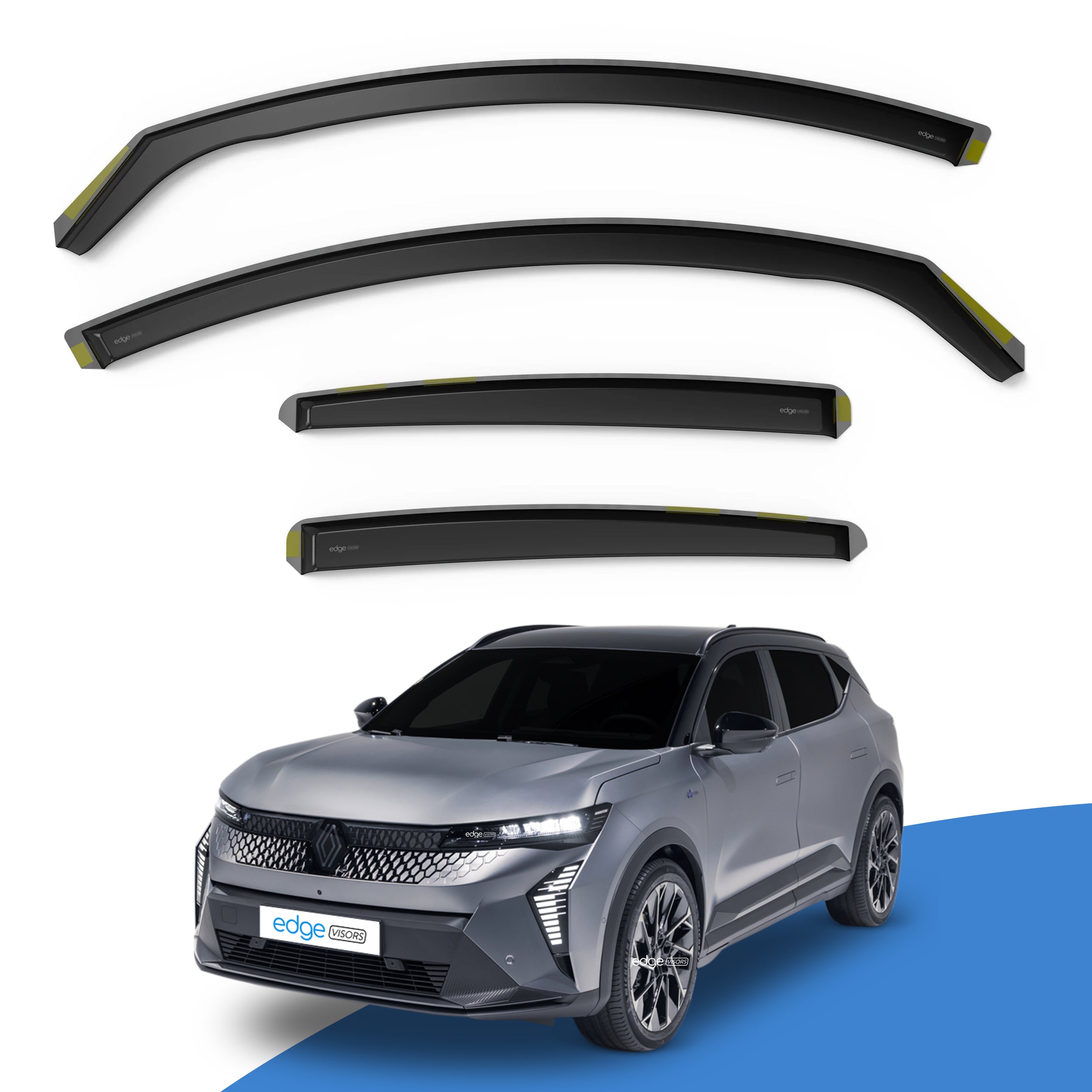 Renault Scenic E-Tech 2024-onwards 5 Door Hatchback Wind Deflectors 4pc