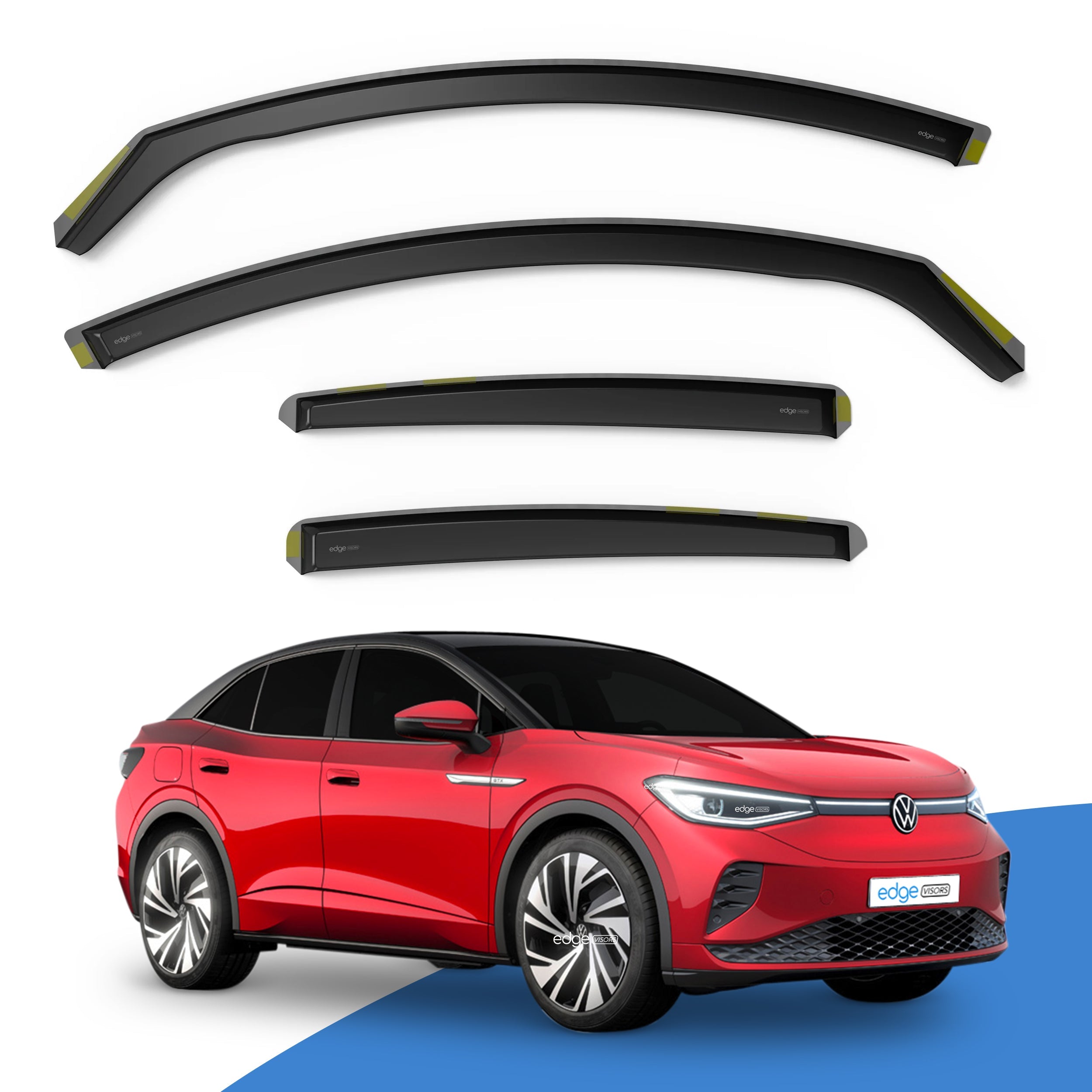 VW iD5 MK1 2022-Onwards 5 Door SUV Wind Deflectors 4pc