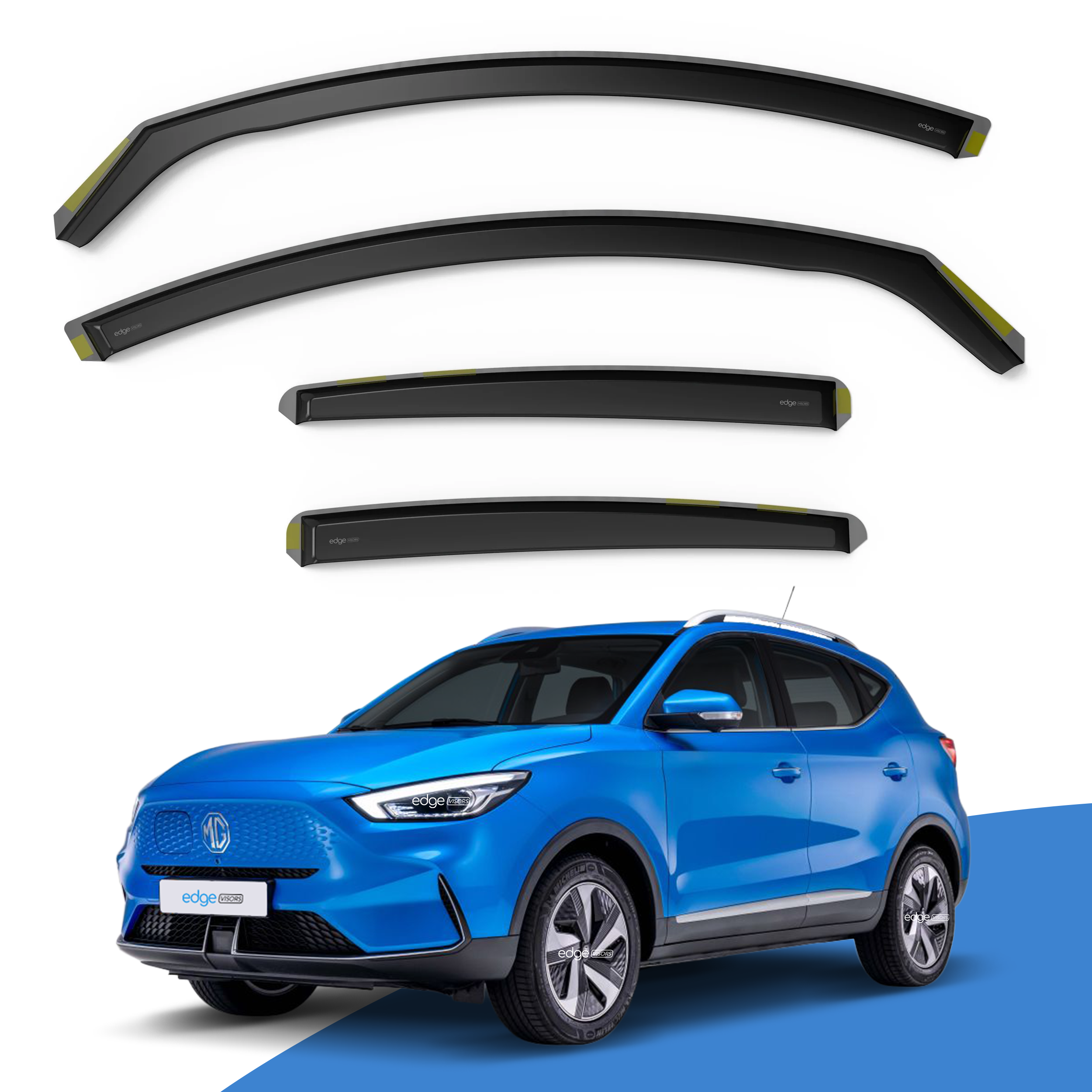 MG ZS MK2 2024-Onwards 5 Door SUV Wind Deflectors 4pc