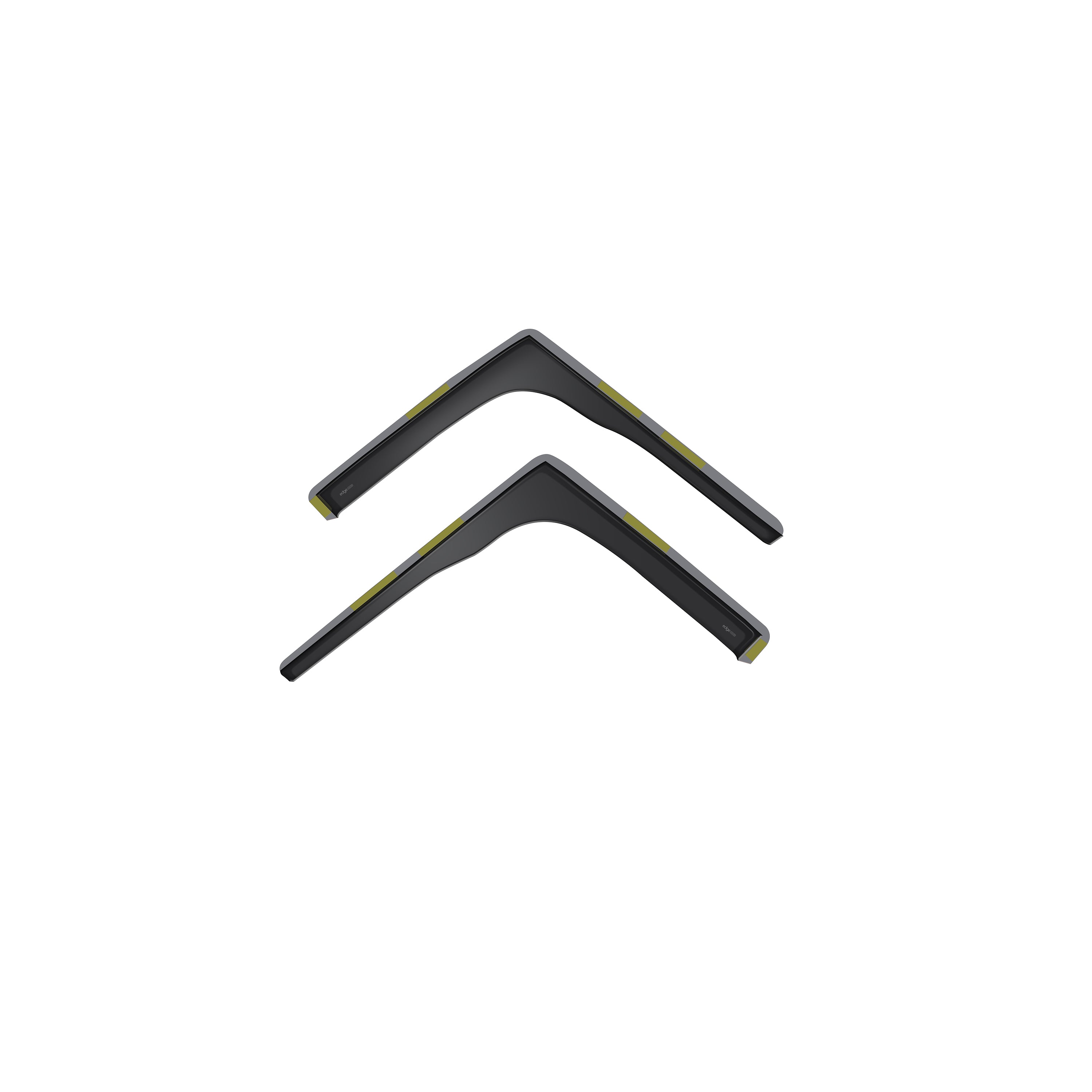 Iveco Daily Van 2014-2024 2 Door Van Wind Deflectors 2pc