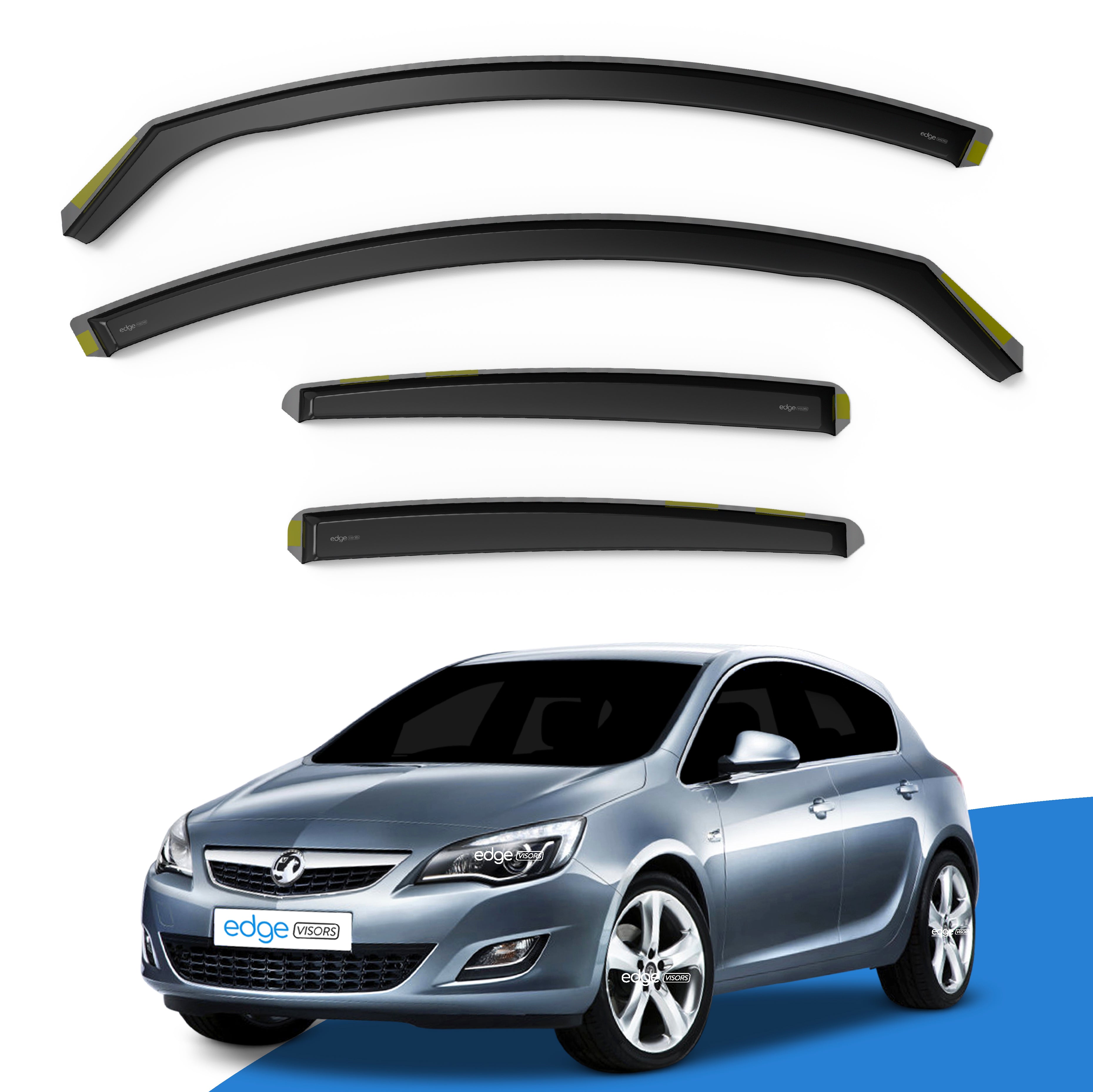 Vauxhall Astra J MK6 2009-2015 5 Door Hatchback/Saloon Wind Deflectors 4pc