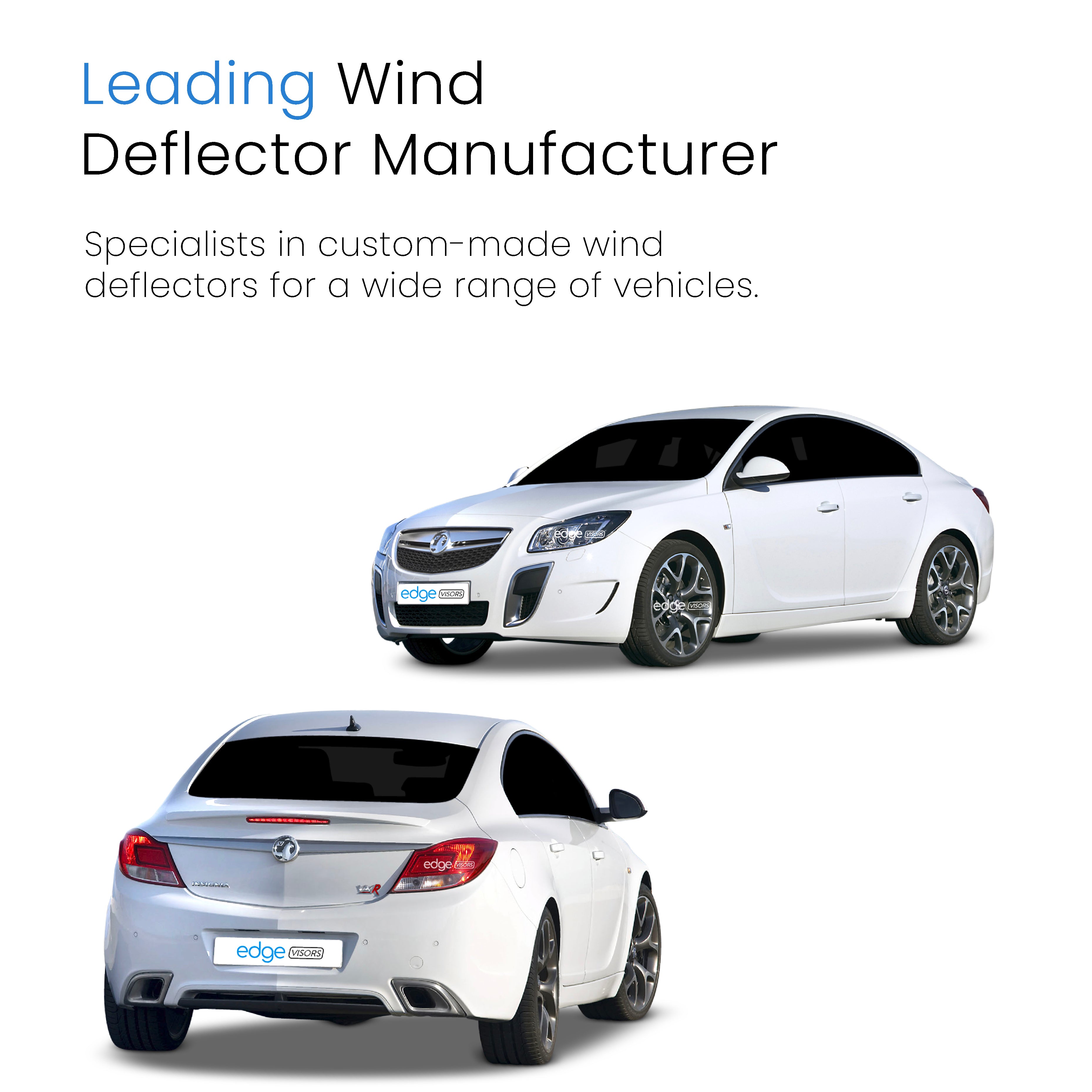 Vauxhall Insignia MK1 2009-2017 5 Door Hatchback/Saloon Wind Deflectors 4pc